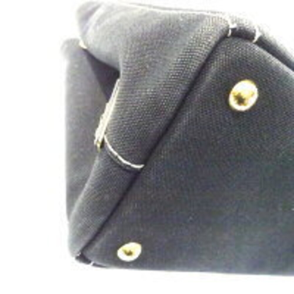 Prada tote bag shoulder Canapa black - Picture 6 of 11